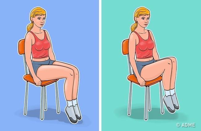 7 упражнений для плоского живота и тонкой талии, которые можно делать не вставая со стула 6-94-3-9882177