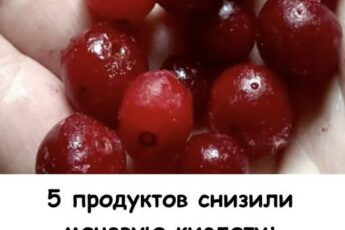 5 продуктов снизили мочевую кислоту: что есть по утрам для здоровья суставов