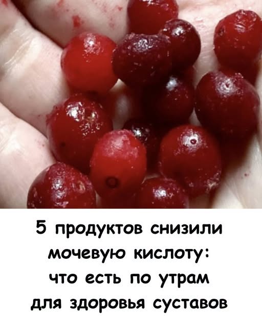 5 продуктов снизили мочевую кислоту: что есть по утрам для здоровья суставов 5 продуктов снизили мочевую кислоту: что есть по утрам для здоровья суставов