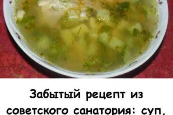 «Этот “зеленый суп” из санатория спасает печень и поджелудочную: рецепт, который скрывали десятилетиями»