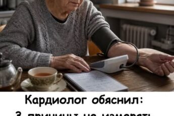 Кардиолог объяснил: 3 причины не измерять давление на левой руке после 60.