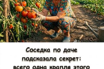 Соседка по даче подсказала секрет: всего одна капля этого средства — и томаты завалят урожаем!