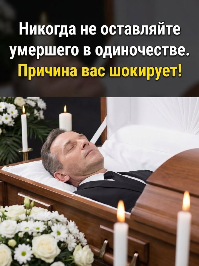 Старики шепчутся, что нельзя оставлять тело в одиночестве даже на час, и это не просто суеверие. Старики шепчутся, что нельзя оставлять тело в одиночестве даже на час, и это не просто суеверие.