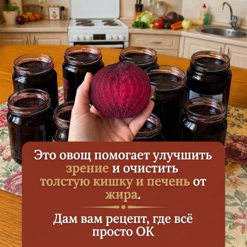 Этот овощ помогает улучшить зрение и очистить толстый кишечник и печень от жира. Этот овощ помогает улучшить зрение и очистить толстый кишечник и печень от жира.
