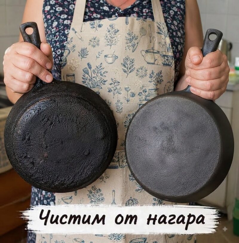 Как очистить чугунную сковороду от толстого слоя нагара. Действенный способ Как очистить чугунную сковороду от толстого слоя нагара. Действенный способ