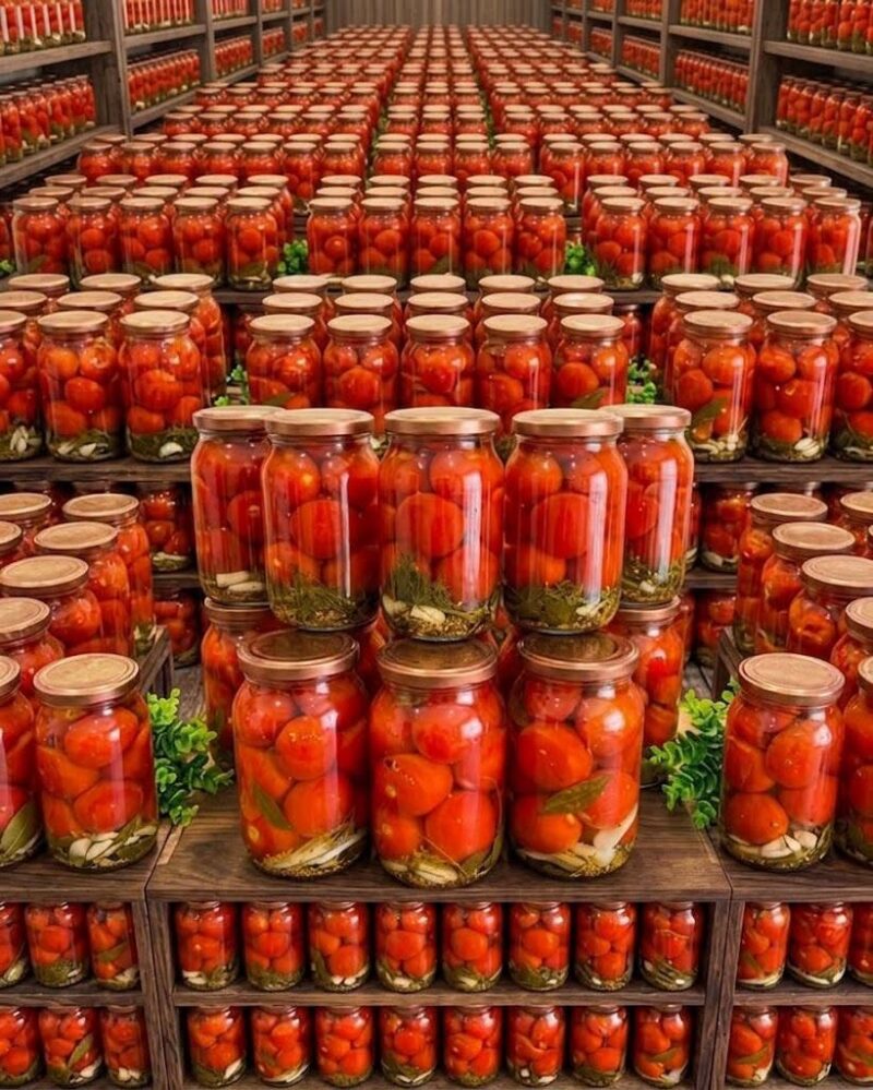 Сохраните и не теряйте! Самые вкусные, сладкие помидоры на зиму – секретный рецепт "4:1:4" с завода на котором я работала! Сохраните и не теряйте! Самые вкусные, сладкие помидоры на зиму – секретный рецепт "4:1:4" с завода на котором я работала!