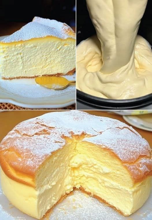 Йогуртовый пирог-суфле: нежный десерт, который тает во рту
